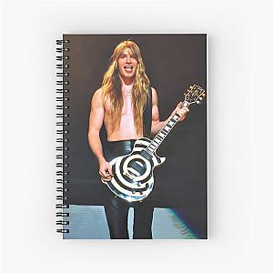 Zakk Wylde young Spiral Notebook