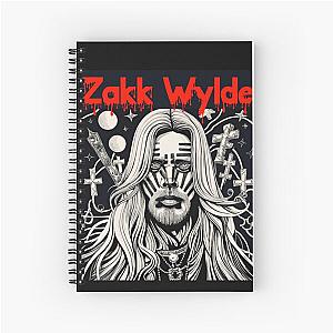 Zakk Wylde Art Work Spiral Notebook