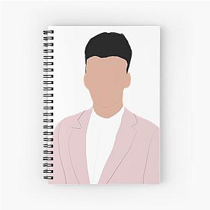 Zayn malik digital art Spiral Notebook