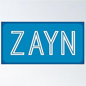 Zayn Name Poster