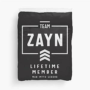 Team Zayn Lifetime Member Funny Name Zayn Duvet Cover