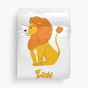 Zayn Lion Baby Boy Wild Animal Name Duvet Cover