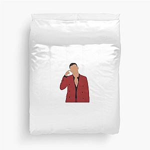 Zayn Malik- Red Suit Duvet Cover