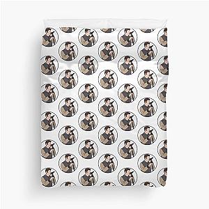 zayn malik singing sticker Duvet Cover