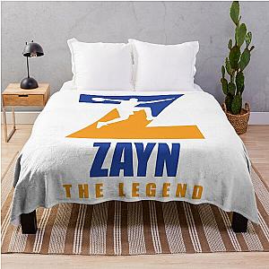 Zayn Custom Player Basketball Your Name The Legend Throw Blanket