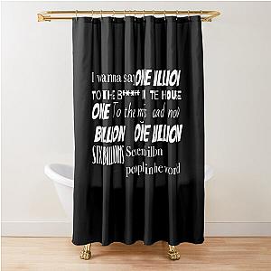 One billion Zayn Malik Shower Curtain