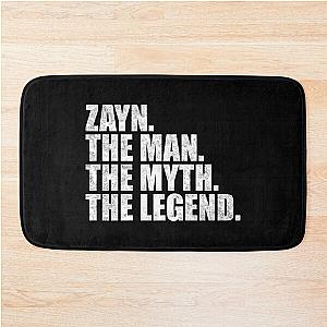 Zayn Name Zayn The Man The Myth The legend Bath Mat