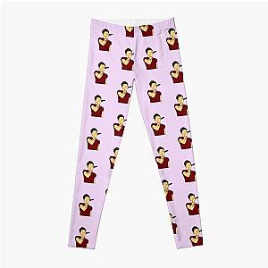 Zayn Malik Microphone Cartoon (Purple) Leggings