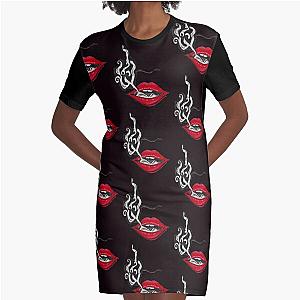 zayn lip tatto Graphic T-Shirt Dress