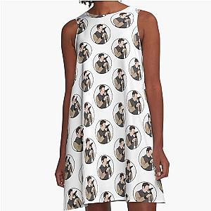 zayn malik singing sticker A-Line Dress