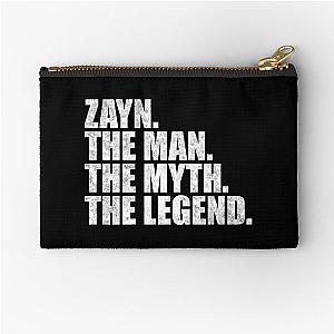 Zayn Name Zayn The Man The Myth The legend Zipper Pouch