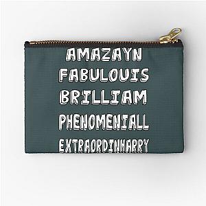 Phenomeniall Amazayn Fabulouis Brilliam Extraordinharry Zipper Pouch