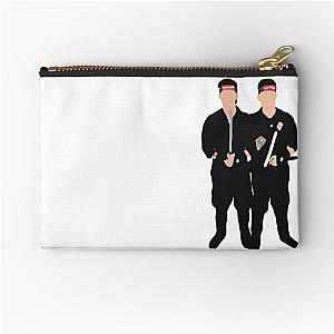 Louis tomlinson zayn malik zouis ninja’s one direction Zipper Pouch