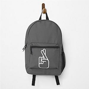 Zayn Malik Tattoo Fingers-crossed tattoo Backpack