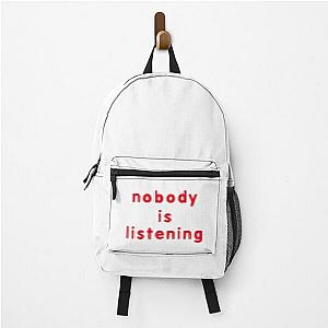 zayn malik nobody is listening  Backpack