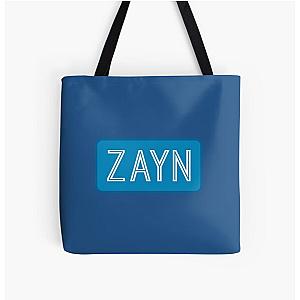 Zayn Name All Over Print Tote Bag