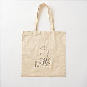 Zayn Malik outline Cotton Tote Bag