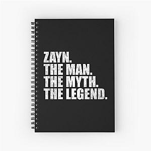 Zayn Name Zayn The Man The Myth The legend Spiral Notebook