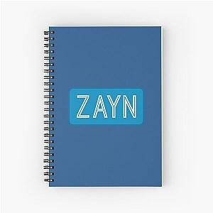 Zayn Name Spiral Notebook