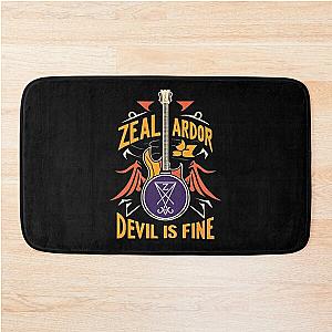 Zeal & Ardor - Devil Is Fine design Bath Mat