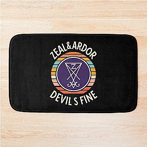 Zeal & Ardor Logo, Devil is Fine Bath Mat