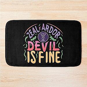 Zeal & Ardor - Devil Is Fine Album Artwork Bath Mat