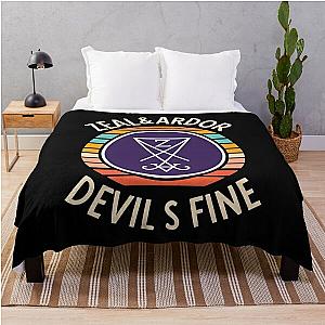 Zeal & Ardor Logo, Devil is Fine Throw Blanket