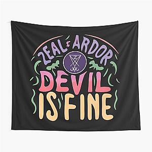 Zeal & Ardor - Devil Is Fine Album Artwork Tapestry