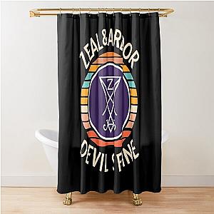 Zeal & Ardor Logo, Devil is Fine Shower Curtain