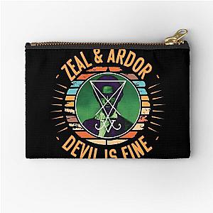 Zeal & Ardor "Devil Is Fine"  Zipper Pouch