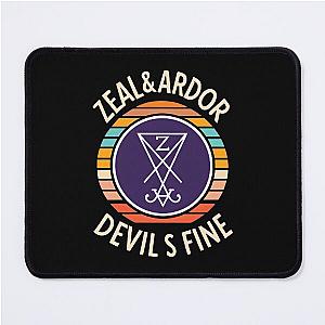 Zeal & Ardor Logo, Devil is Fine Mouse Pad