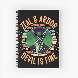 Zeal & Ardor "Devil Is Fine"  Spiral Notebook