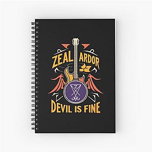 Zeal & Ardor - Devil Is Fine design Spiral Notebook