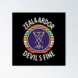 Zeal & Ardor Logo, Devil is Fine Poster