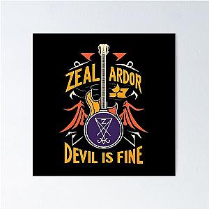 Zeal & Ardor - Devil Is Fine design Poster