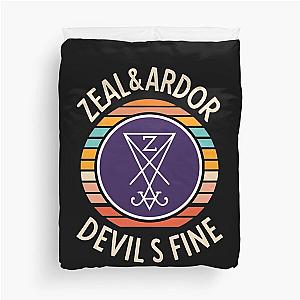 Zeal & Ardor Logo, Devil is Fine Duvet Cover