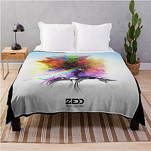 Zedd true colors Throw Blanket