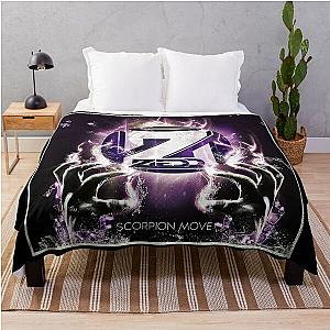 Zedd scorpion move Throw Blanket