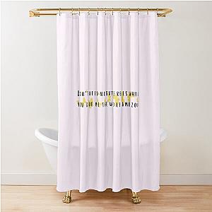 Hailee Steinfeld & Grey & Zedd - Starving Shower Curtain