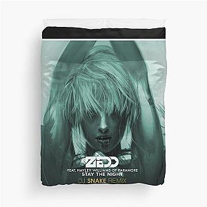 Zedd stay the night remixes Duvet Cover