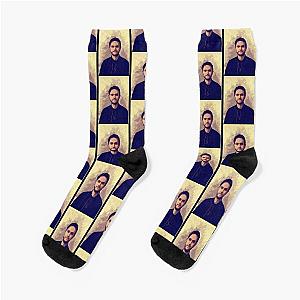 Zedd vintage art Socks