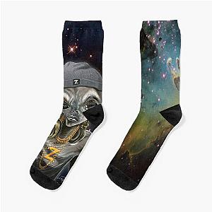 Alien DJ Zedd Socks