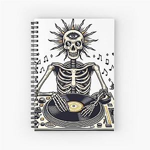 Zeds Dead Skeleton Edm Spiral Notebook