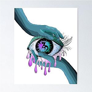 Zeds Dead EDM eye Art Poster