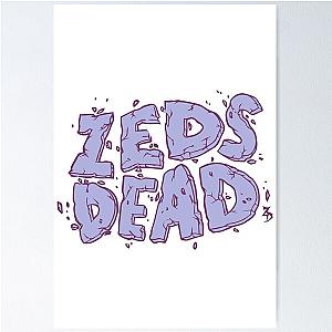 Zeds Dead Merch Zeds Dead Logo Poster