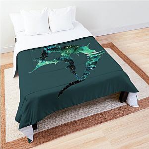 Zeds Dead Green Galaxy  Comforter