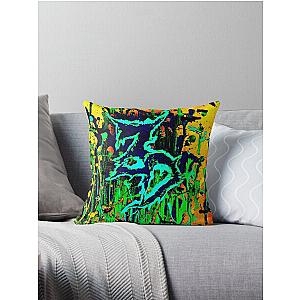 Zeds Dead Abstract Art  Throw Pillow