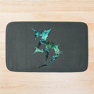 Zeds Dead Green Galaxy  Bath Mat