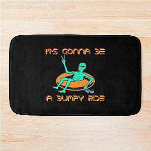 Bumpy Ride Zeds Dead Cool Alien Innertube Design Bath Mat