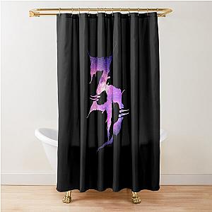 Zeds Dead Purple Galaxy Shower Curtain